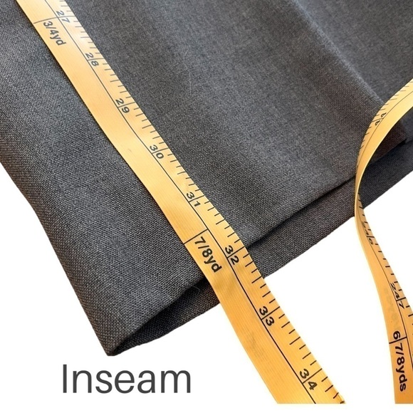 JOSEPH & Feiss International Wool Gaberdine Men's Slacks (36x32) - Picture 9 of 15